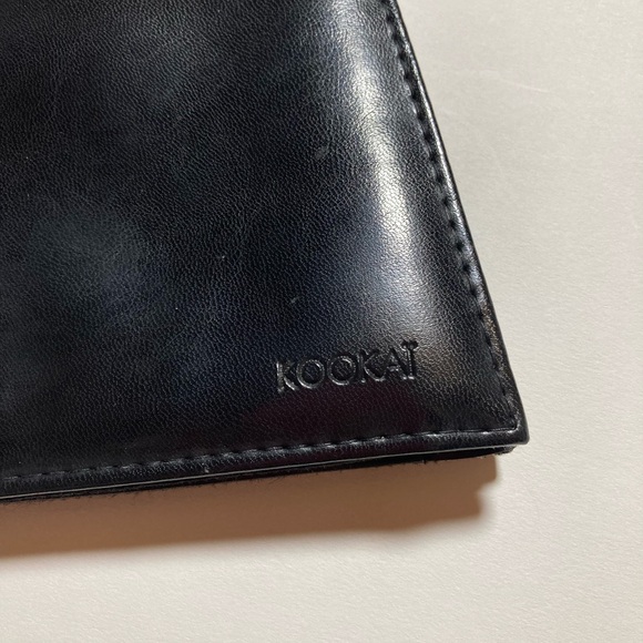 Kookai Vintage 1998 Leather Purse Minimalist Black - Picture 3 of 10